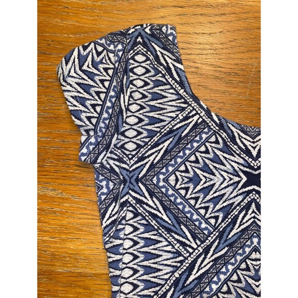 Garage Aztec Print Crop Top-S - Picture 3 of 5
